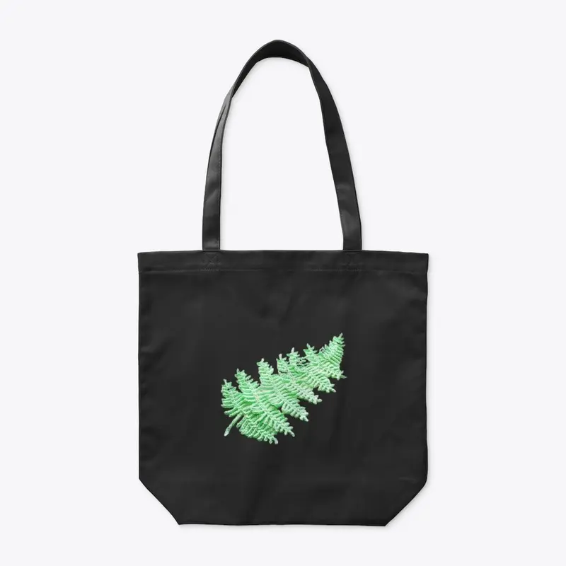 Fern Leaf Organic Tote Bag